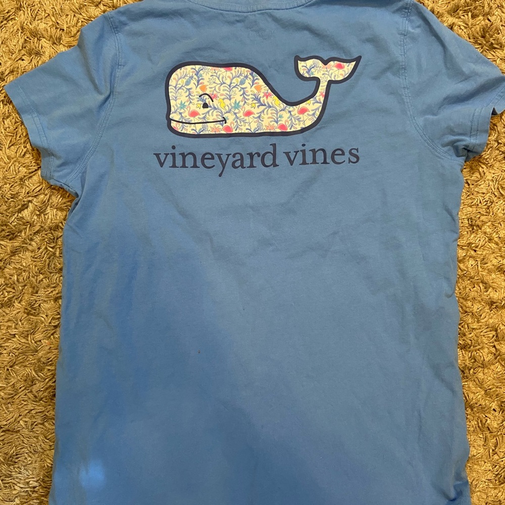 Blue Vineyard Vines shirt